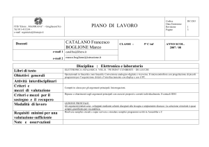 CLASSE : 5ª C inf - ITI Ettore Majorana