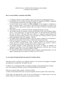Appunti sull`intervento di Marialaura Mino