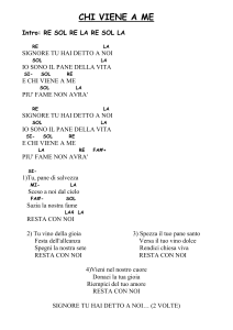 Chi viene a me - Giovaninsede.it