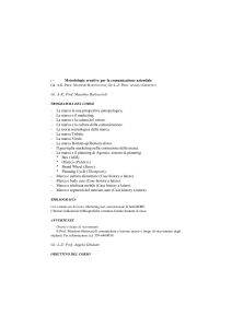 Metodologie creative per la comunicazione aziendale