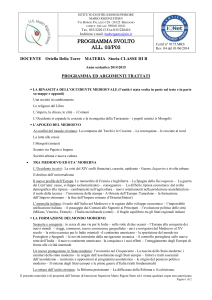 3B_storia_dellatorre_programma - I.I.S. MARIO RIGONI STERN