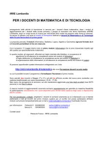IRRE Lombardia