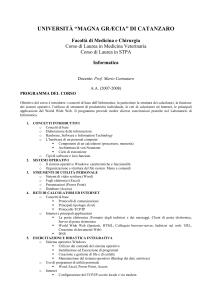 Bioingegneria Elettronica e Informatica
