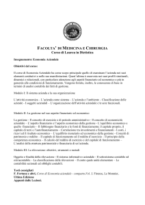 Economia Aziendale