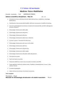 CI Scienze del movimento