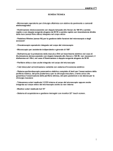 Scheda Tecnica rettificata
