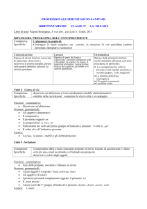 Francese classe seconda sociale