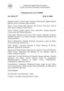 Programma AA16/17 - Dipartimento di Fisica e Astronomia and