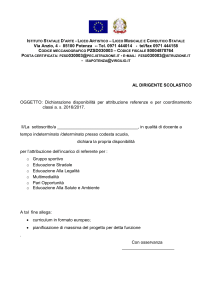 02/09/2016 Domanda referente coordinatore