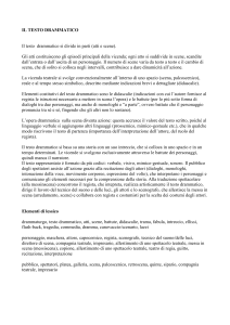 il testo drammatico
