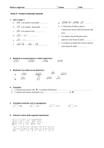 numeri irrazionali assoluti_esercitazione
