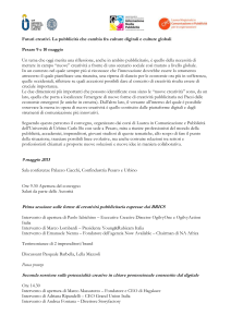 Futuri creativi. La pubblicità che cambia fra culture digitali e culture