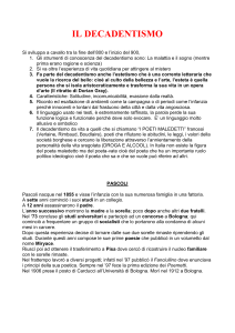 IL DECADENTISMO