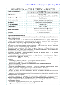 Corsi per adulti disoccupati e per giovani diplomati e qualificati