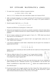 1 - Dipartimento di Matematica e Informatica