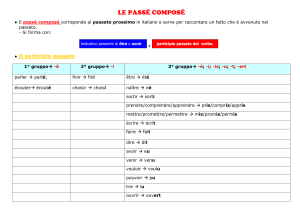 le passé composé