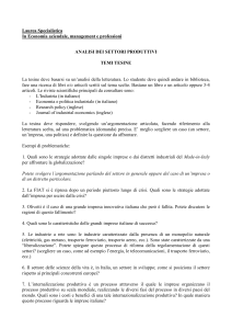 preparazione tesine
