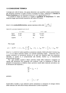 1.6-CONDUZIONE - Dipartimento di Fisica