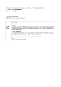 PROGRAMMAZIONE LINGUA TEDESCA