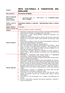 Progetto - Provincia di Torino