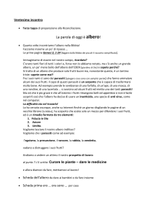 Ventesimo incontro Terza tappa di preparazione alla