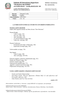 lavoro estivo per gli studenti con debito formativo