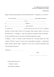 richiesta partecipazione ex alunni ad attività