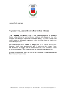 comunicato stampa - Comune di San Clemente