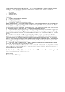 Tenuto presente che nella progettazione della ASL, L`alta Val Nure