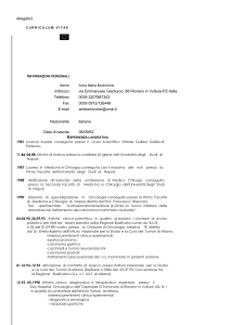 curriculum vitae