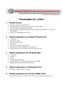 Programma del corso.