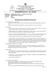 materia produzioni vegetali