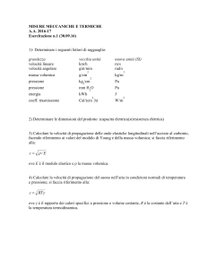 esercitazione n.1 - Fattori di Ragguaglio