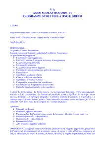 gli argomenti studiati durante l`anno - Digilander