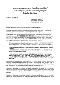registro - Istituto Comprensivo "Norberto Bobbio"