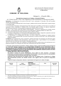 E` da tempo aperta una ampia riflessione sulla crisi dello stato