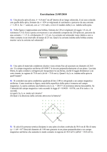 Esercitazione 21/05/2010
