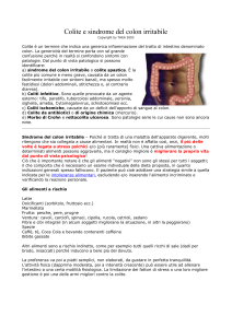 Colite e sindrome del colon irritabile