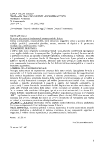 PROGRAMMA di 5°A VASARI 015 016