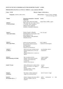 Programma di Tedesco