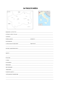 Valle d`Aosta_scheda File - Istituto Comprensivo di Vigolo Vattaro