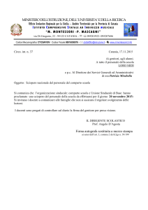 Alla cortese attenzione dei Docenti di Sostegno - Home