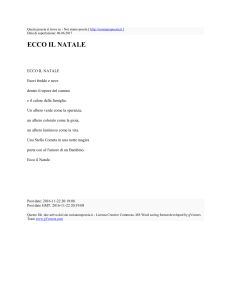 ECCO IL NATALE : Noi siamo poesia : http://noisiamopoesia.it