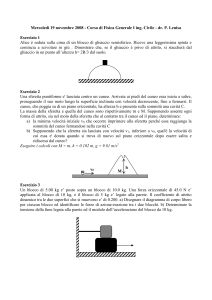 Mercoledì 26 novembre 2003 - Corso di Fisica Generale I ing