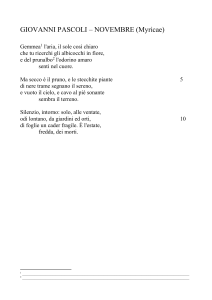 giacomo leopardi - il passero solitario