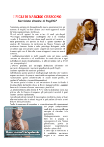 i figli di narciso crescono