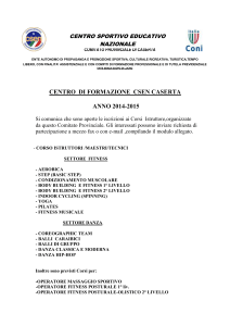COMITATO PROVINCIALE DI CASERTA ENTE AUTONOMO DI