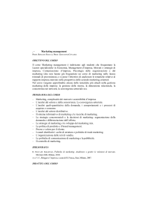 Marketing management