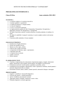 Informatica - ITIS Cannizzaro Colleferro