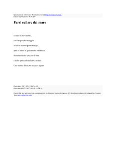 Farsi cullare dal mare : Noi siamo poesia : http://noisiamopoesia.it